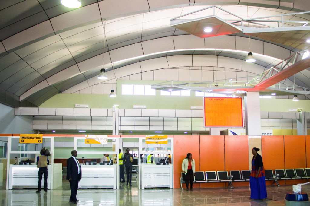 Passenger services at Juba Airport